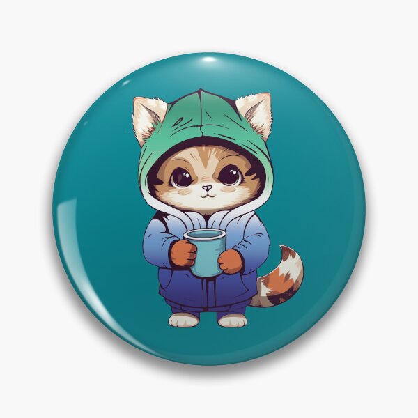 Item preview, Cute Gay MLM Pride Flag Cat, Subtle MLM Kawaii Cat Design designed and sold by Travelslightly.