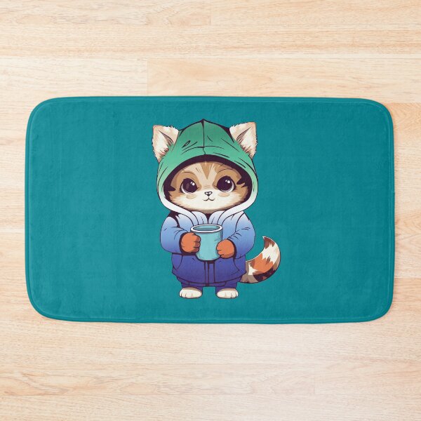 Item preview, Cute Gay MLM Pride Flag Cat, Subtle MLM Kawaii Cat Design designed and sold by Travelslightly.