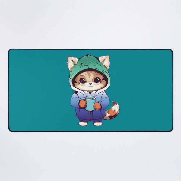 Item preview, Cute Gay MLM Pride Flag Cat, Subtle MLM Kawaii Cat Design designed and sold by Travelslightly.