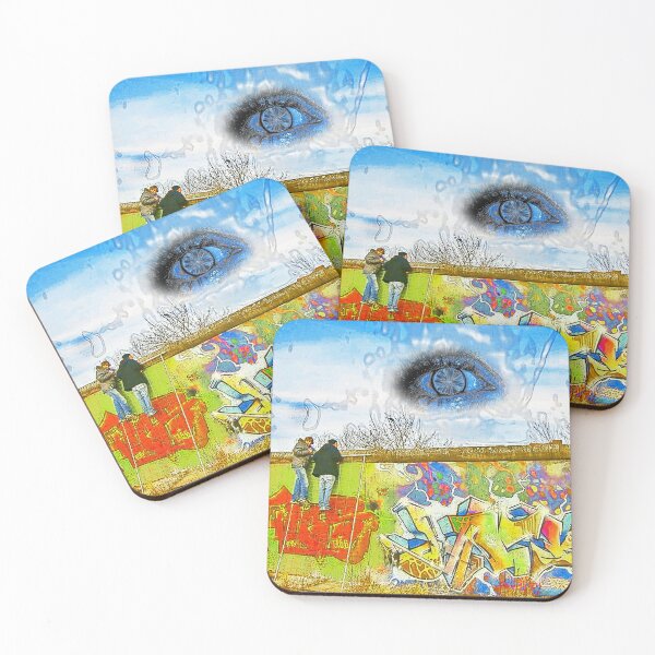 Item preview, OverTheEdgeEye-Blue designed and sold by Klaus Bremner (Autotelic Art).