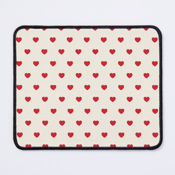 Item preview, Mini Red Hearts Pattern designed and sold by owliedesign.