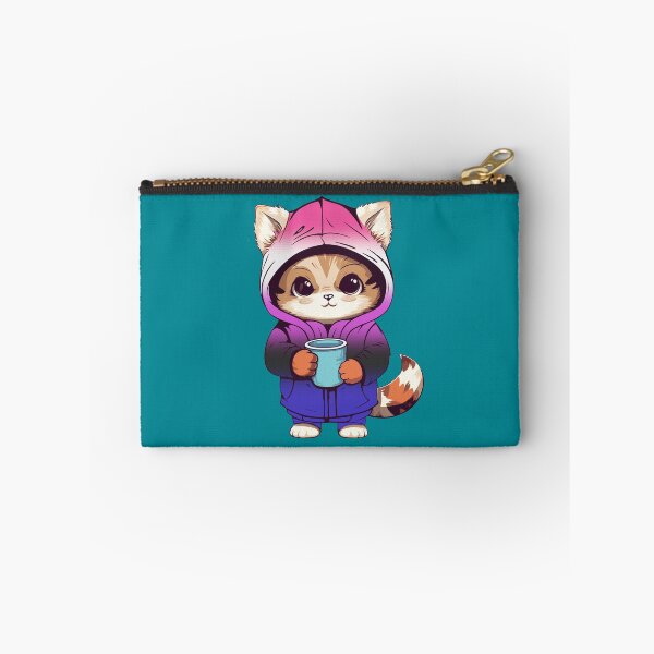Item preview, Cute Genderfluid Pride Flag Cat, Subtle Genderfluid Kawaii Cat Design designed and sold by Travelslightly.