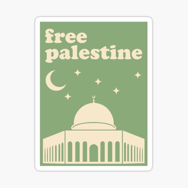 Item preview, Free Palestine Al-Aqsa Mosque designed and sold by Mira Studios.