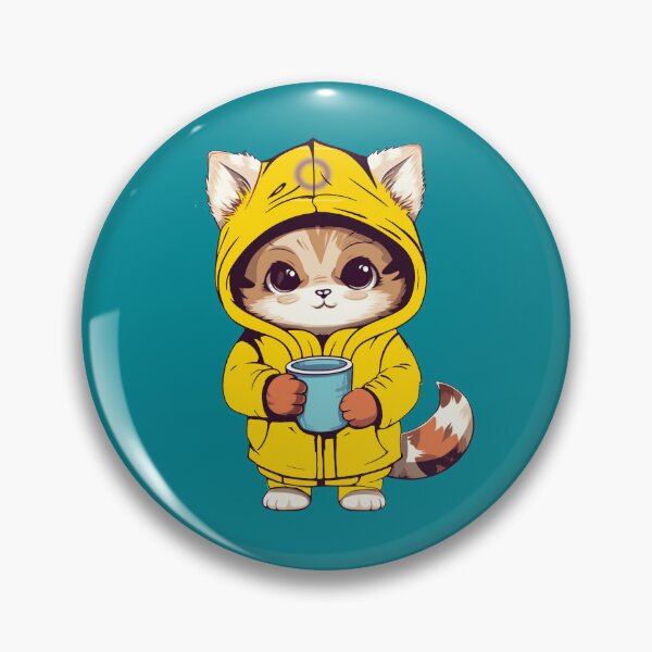 Item preview, Cute Intersex Pride Flag Cat, Subtle Intersex Kawaii Cat Design designed and sold by Travelslightly.