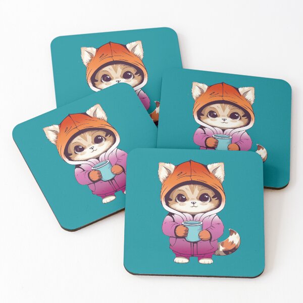 Item preview, Cute Lesbian Pride Flag Cat, Subtle Lesbian Kawaii Cat Design designed and sold by Travelslightly.