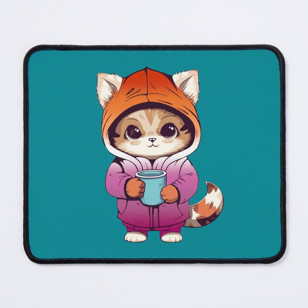 Item preview, Cute Lesbian Pride Flag Cat, Subtle Lesbian Kawaii Cat Design designed and sold by Travelslightly.