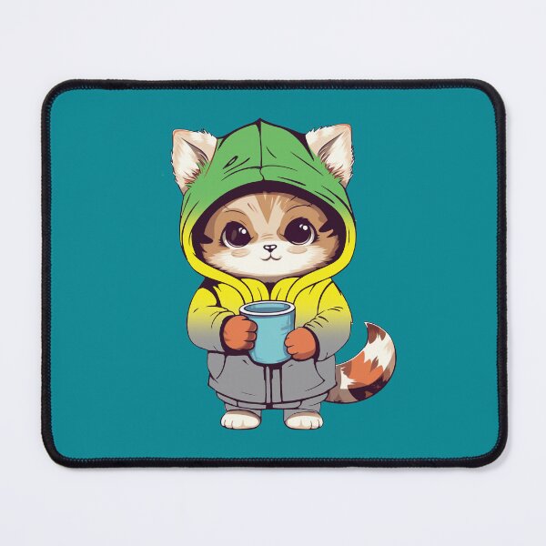 Item preview, Cute Lithromantic Pride Flag Cat, Subtle Lithromantic Kawaii Cat Design designed and sold by Travelslightly.