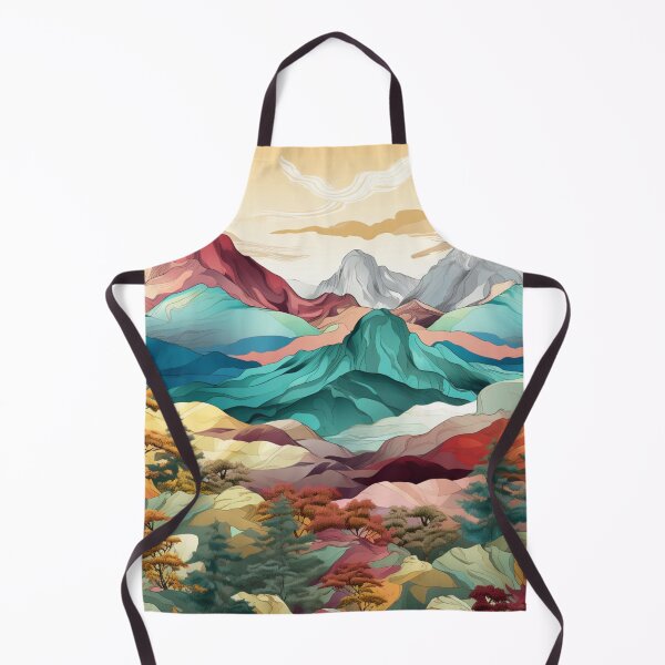Item preview, Seamless Mountains Design Pattern designed and sold by NicolasGlowArt.