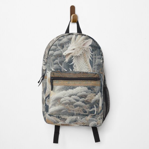 Item preview, Majestic White Kirin/Qilin in Fantasy White Forest designed and sold by Illuministique.