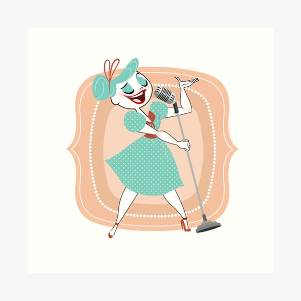 Swing It, Bea! Art Print