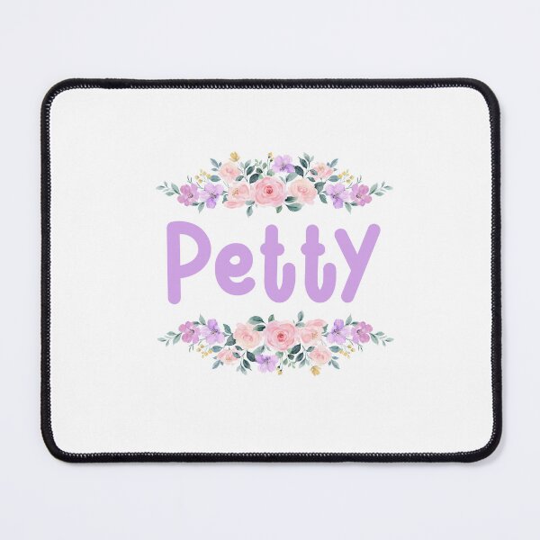 Item preview, Purple Flower Petty Name Label designed and sold by NormadWorld.