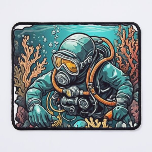 Item preview, scuba diver designed and sold by Catfighter.