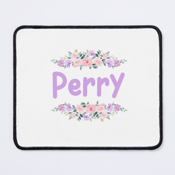 Item preview, Purple Flower Perry Name Label designed and sold by NormadWorld.