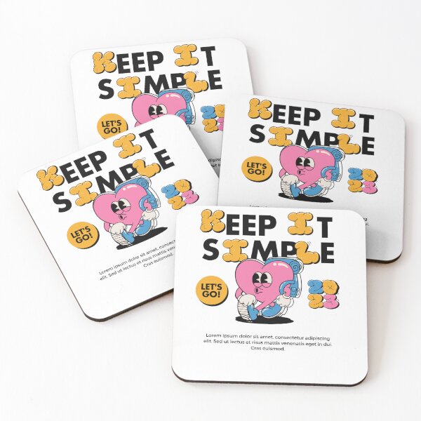 Item preview, Keep IT simple designed and sold by Alfaashoop.