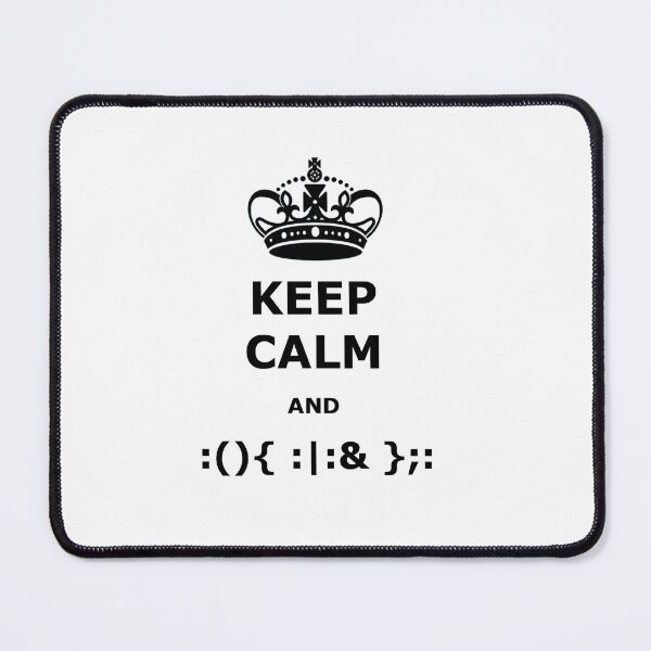 Item preview, Keep calm and fork bomb designed and sold by RK - Shop.