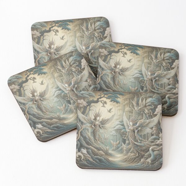 Item preview, Dryads in Fantasy Forest designed and sold by Illuministique.