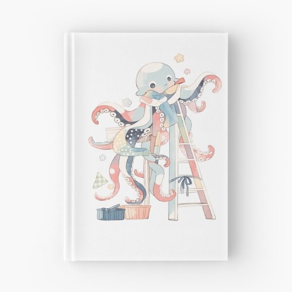 Item preview, Octopus doing house chores designed and sold by msliewdesign.