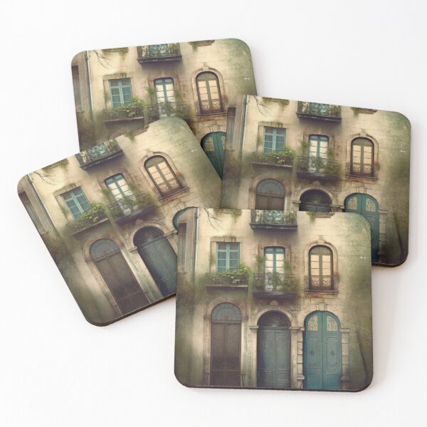 Item preview, Paris Door. Old Door. Vintage Door. Blue Door. Green Door. Cute House designed and sold by maxa0109.