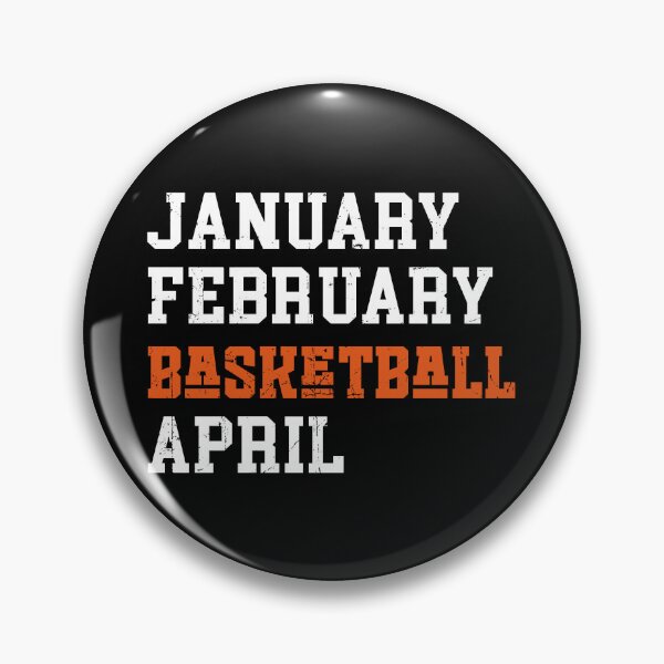 Item preview, January February Basketball April designed and sold by Blok45.