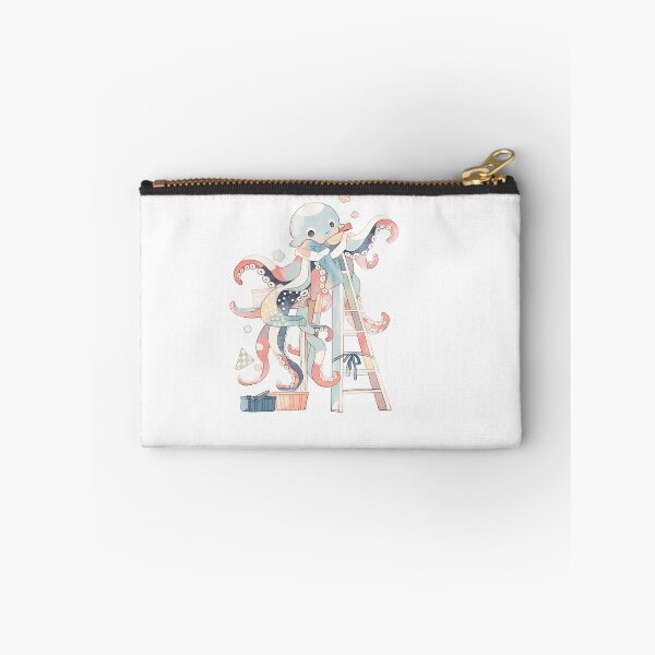 Item preview, Octopus doing house chores designed and sold by msliewdesign.