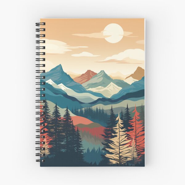 Item preview, Sunset Nature Landscape Pattern designed and sold by NicolasGlowArt.