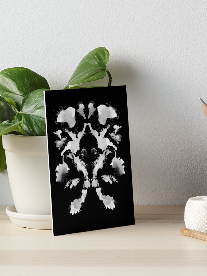 Rorschach Test, Abstract Designs - Magic Land Art Board Print for Sale by  klyngiant