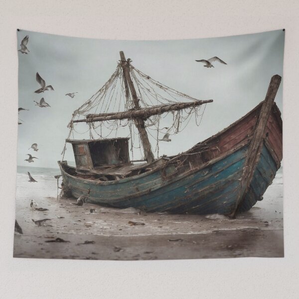 Item preview, Abandoned boat designed and sold by M-Y-A-R-T-.