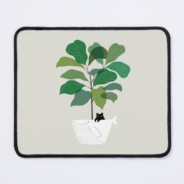 Item preview, Cat and Plant 73 designed and sold by ilovedoodle.