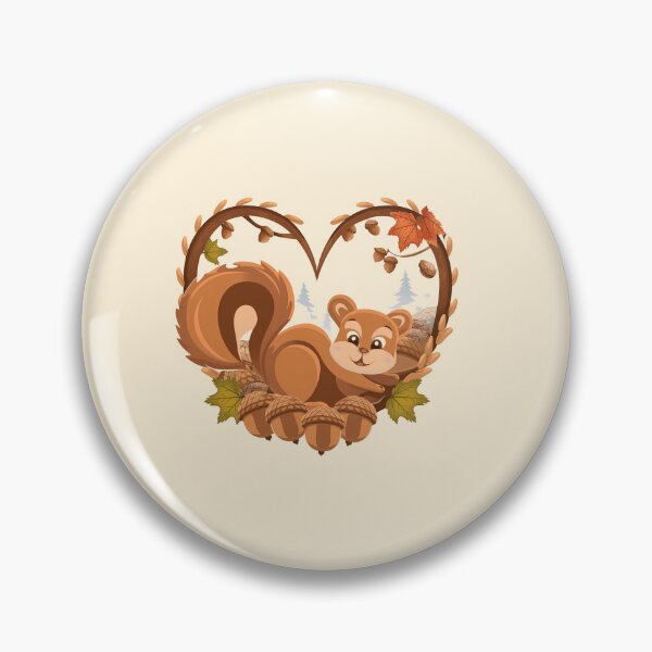 Item preview, Squirrel In Heart designed and sold by Itsheartshop.