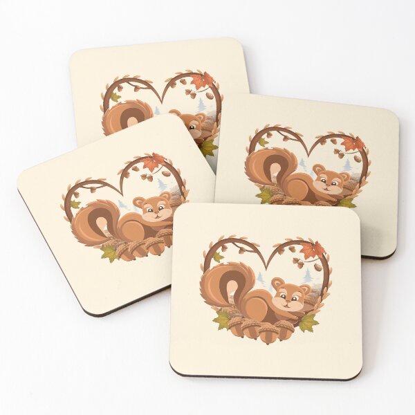 Item preview, Squirrel In Heart designed and sold by Itsheartshop.