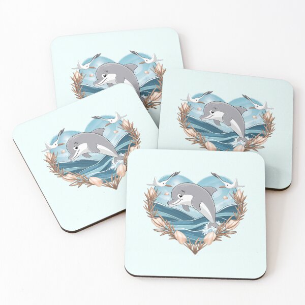 Item preview, Heart Dolphin designed and sold by Itsheartshop.