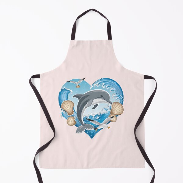 Item preview, Dolphin In Heart designed and sold by Itsheartshop.