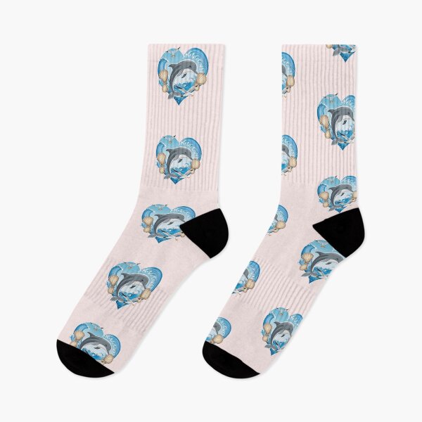 Item preview, Dolphin In Heart designed and sold by Itsheartshop.
