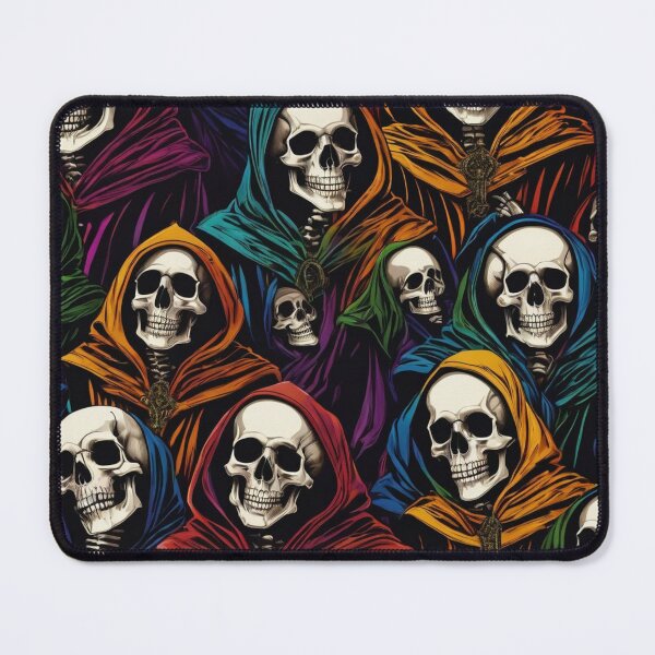 Item preview, Skulls & cloaks pattern designed and sold by tatty58.