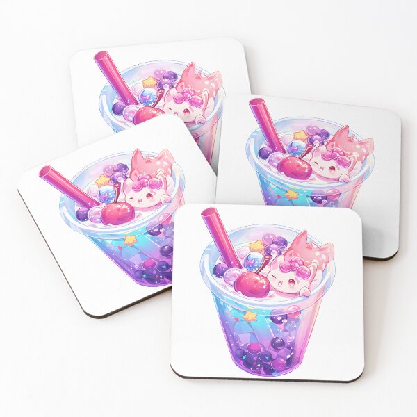 Item preview, Mochi Cats Galaxy Bubble Tea  designed and sold by FigmaCreations.