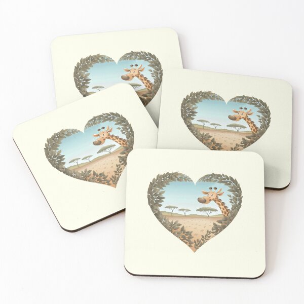 Item preview, Heart Giraffe designed and sold by Itsheartshop.