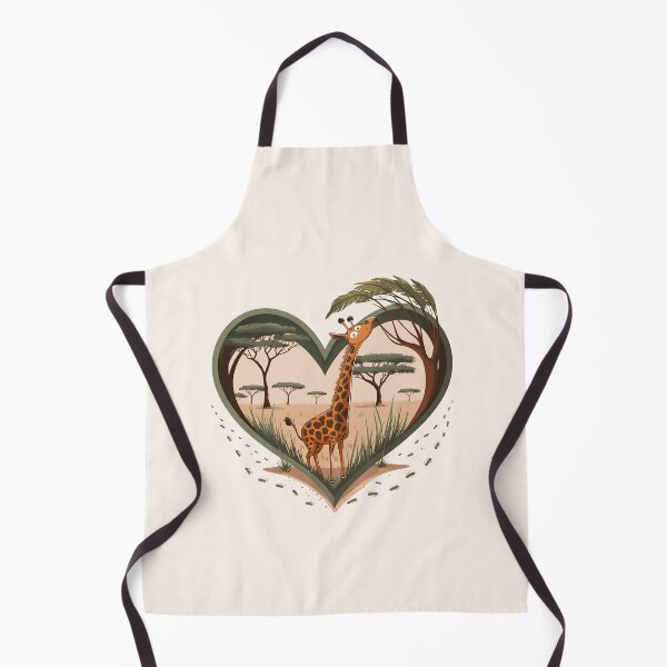 Item preview, Giraffe In Heart designed and sold by Itsheartshop.