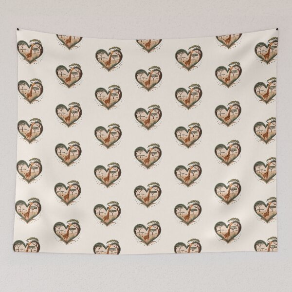 Item preview, Giraffe In Heart designed and sold by Itsheartshop.