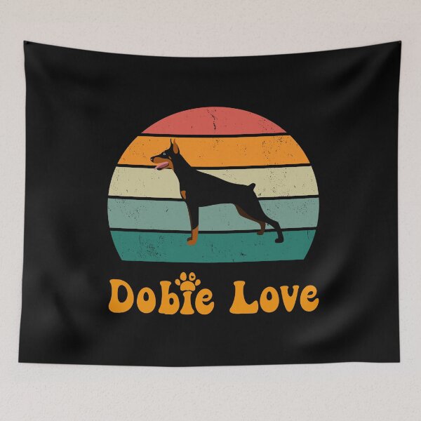 Item preview, Doberman Design Dobie Love designed and sold by LovelyHappyGift.