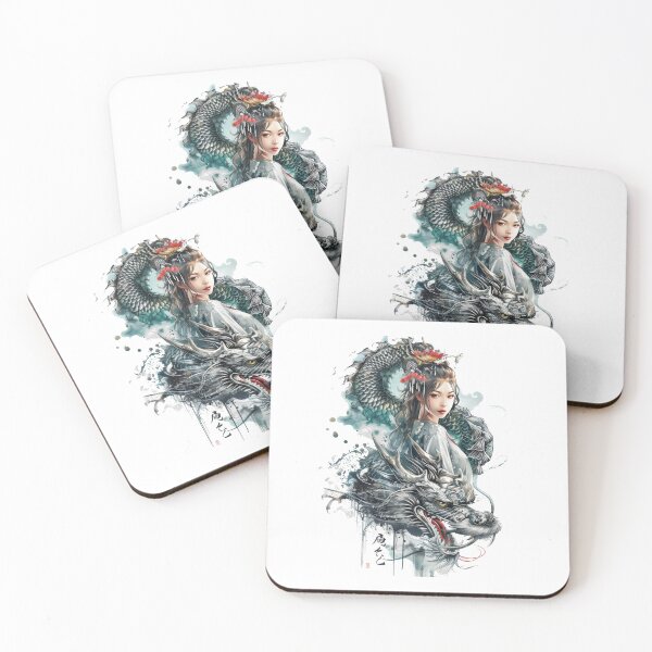 Item preview, Highly Detailed Japanese Tattoo Style Art designed and sold by Lucy Goosy Art.