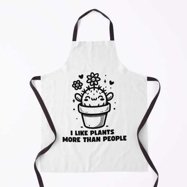 Item preview, I Like Plants More Than People designed and sold by PeelZinc.