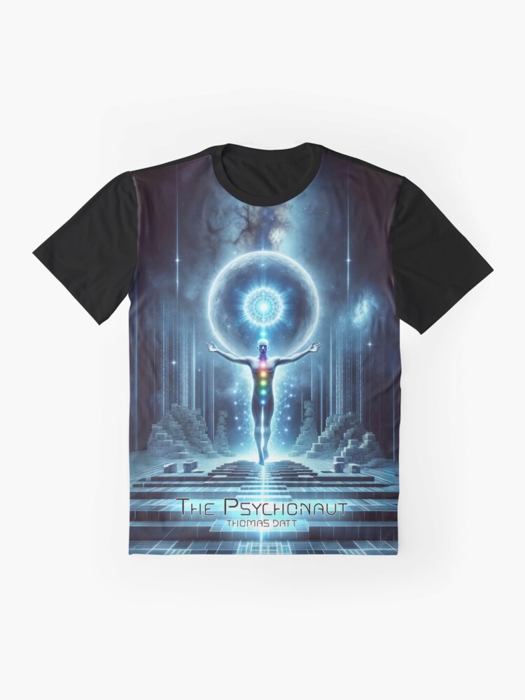 Thumbnail 4 of 5, Graphic T-Shirt, The Psychonaut 2.0 designed and sold by thomasdatt.