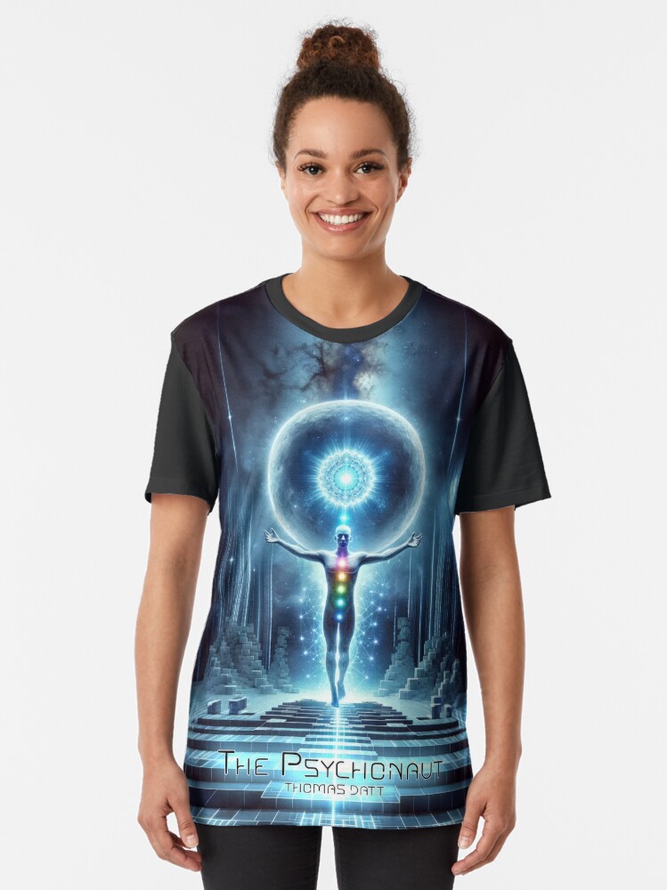 Thumbnail 2 of 5, Graphic T-Shirt, The Psychonaut 2.0 designed and sold by thomasdatt.