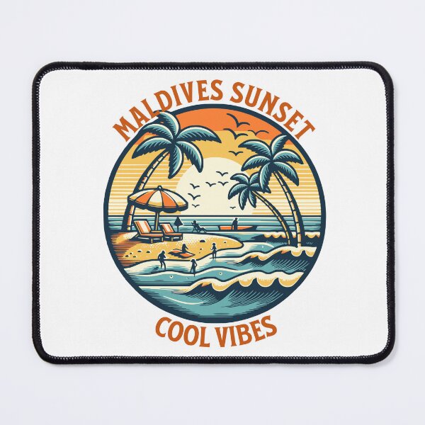 Item preview, Maldives Beach Sunset designed and sold by CyberWindow.