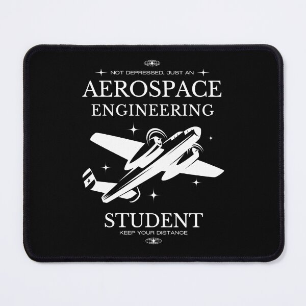 Item preview, Aerospace Engineering - Black Version - Engineers designed and sold by Millusti.