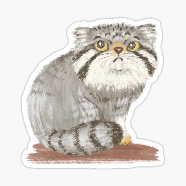 Vista previa del artículo con la obra «Otocolobus manul», diseñado y vendido por Toru Sanogawa.
