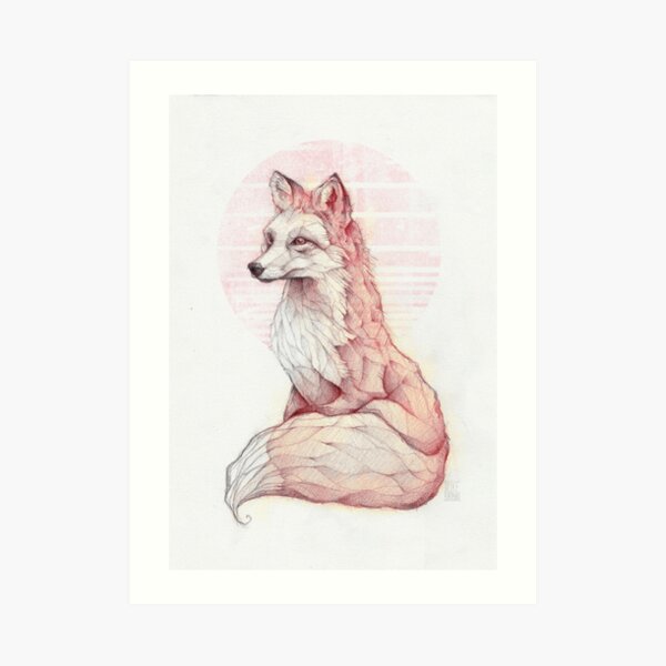Vulpes Vulpes Art Print