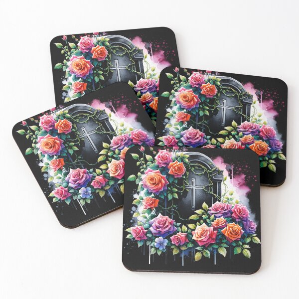 Artikelvorschau, Grab mit Rosen entworfen und verkauft von panshop20.