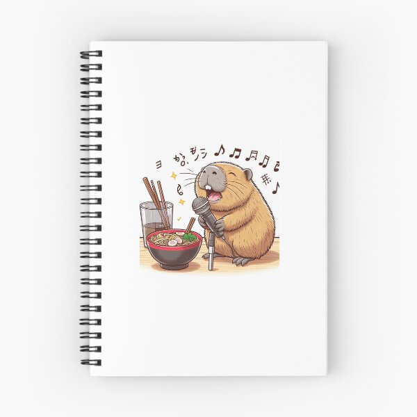 Item preview, Capybara Japanese Kareoke1 designed and sold by Capybara Art Lover.