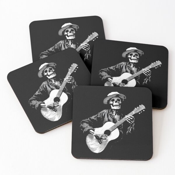 Item preview, Skeleton Playing Acoustic Guitar Guitarist Music Lover designed and sold by rutaiulae71.